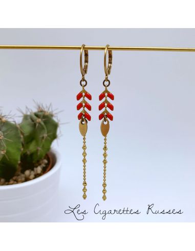Bo épis rouge chaîne multi