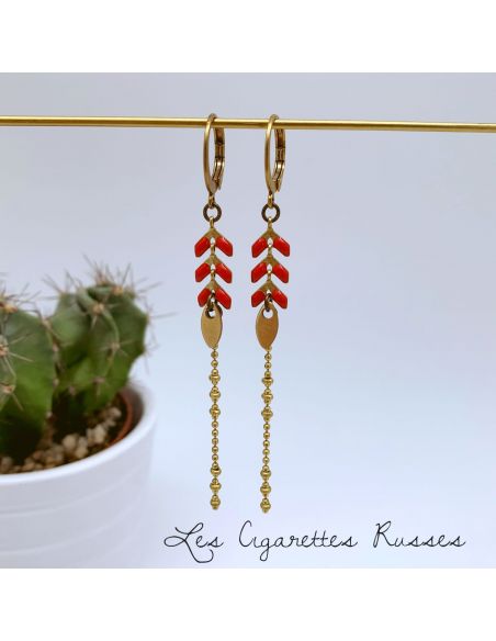 Bo épis rouge chaîne multi
