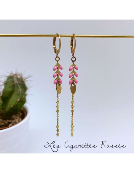 Bo épis rose chaîne multi